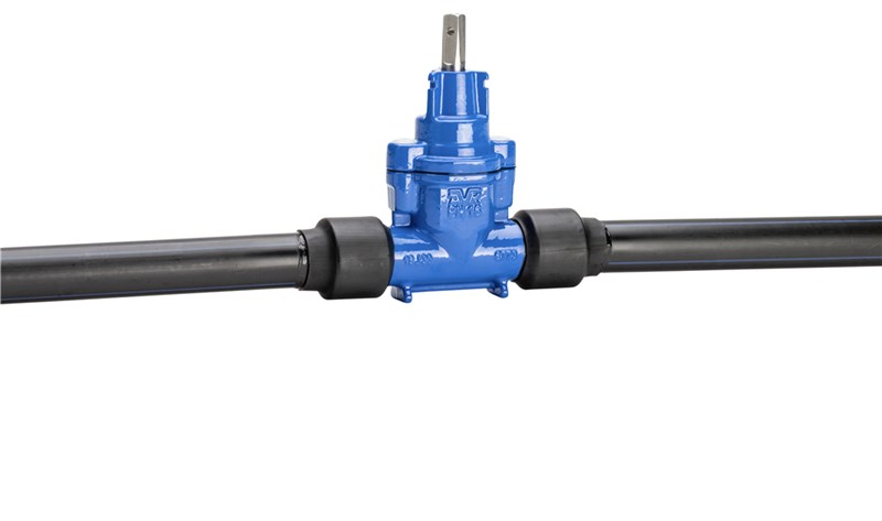 Задвижки с ПЭ концами